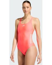 adidas Originals - 3-stripes C-back Swimsuit - Lyst