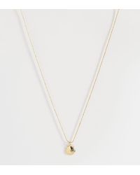Orelia - Fine Crystal Shell Collar Necklace - Lyst