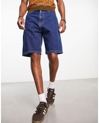 Carhartt - Landon - pantaloncini di jeans ampi lavaggio stone wash - Lyst
