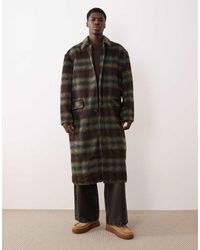 ASOS - Giacca Oversize Effetto Lana A Quadri - Lyst