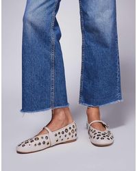 Steve Madden - Rejoice-s Eyelet Ballet Flats - Lyst