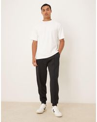 ASOS - Toelopende Joggingbroek Van Zware Stof - Lyst