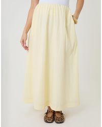 Threadbare - Gathered Waist Maxi Skirt - Lyst