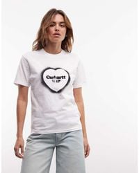 Carhartt - Spray Heart T-Shirt - Lyst