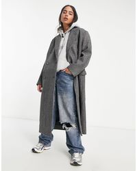 Weekday Laya Oversized Tailored Coat in 