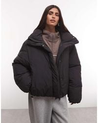 Weekday - High Neck Oversized Puffer Coat - Lyst