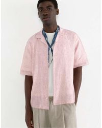 Pull&Bear - Camicia A Maniche Corte Con Stampa - Lyst