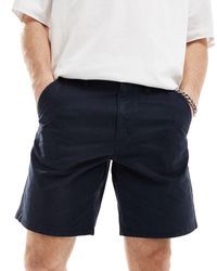 River Island - Laundered Chino Shorts - Lyst
