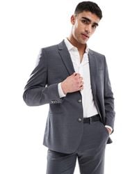 ASOS - Washable Slim Suit Jacket With Lightweight Worsted Wool - Lyst