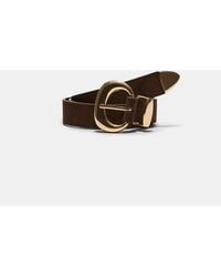 Stradivarius - Chunky Buckle Belt - Lyst