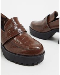 monki platform loafers