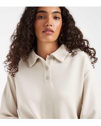 Vero Moda - Superzachte Polo Sweat Top Co-Ord - Lyst