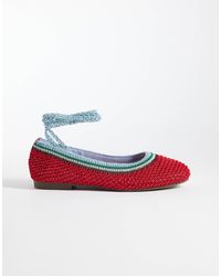 SEQWL - – ballerinas aus webstoff - Lyst