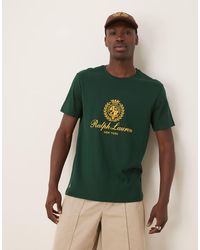 Polo Ralph Lauren - Plastisol Crest Logo T-shirt - Lyst