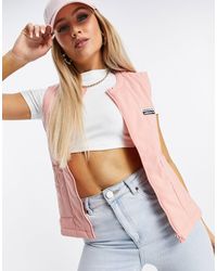 adidas Originals – RYV – Gepolstertes Gilet - Pink