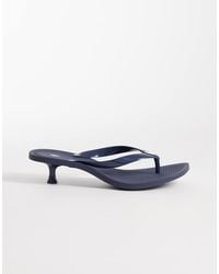 Polo Ralph Lauren - Polo Play Kitten Heel Thong Sandals - Lyst