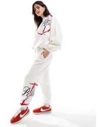Polo Ralph Lauren - Nautical Print Logo joggers Co-ord - Lyst