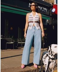 Abercrombie & Fitch - – curve love – weit geschnittene jeans - Lyst
