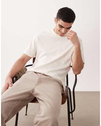Threadbare - Ruimvallend T-Shirt Met Ronde Hals - Lyst