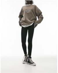 Topshop Unique - Basic Ankle Length legging - Lyst