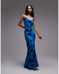 TOPSHOP - Double Layered Cami Dress - Lyst
