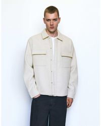Pull&Bear - Langärmlige hemdjacke - Lyst