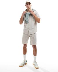 Only & Sons - Seersucker Shirt Co-ord - Lyst