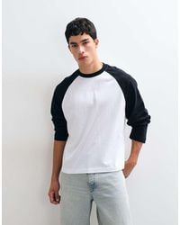 ASOS - Boxy Oversized Long Sleeve Raglan T-shirt - Lyst