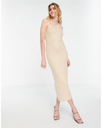 Vero Moda - Aware One Shoulder Midi Dress - Lyst