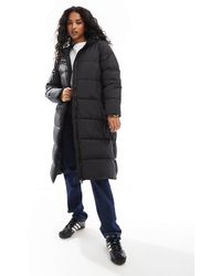 ONLY - Longline Puffer Jacket - Lyst