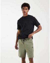 Nike - Tech Fleece Knit Shorts - Lyst