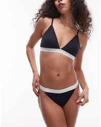 Tommy Hilfiger - – triangel-bustier - Lyst