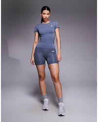 adidas Originals - Adidas Training Optime Essentials Booty Shorts - Lyst