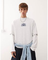 Umbro - – iconic – kastiges t-shirt - Lyst