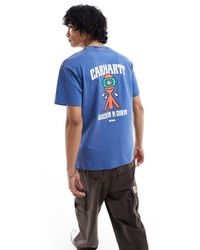 Carhartt - Camiseta con estampado en la espalda duckin - Lyst