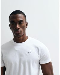 Hollister - T-shirt slim ras - Lyst
