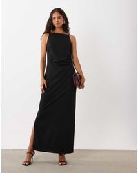 Aware - Sleeveless Boat Neck Maxi Dress - Lyst