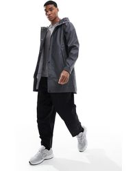 Only & Sons - Cappotto Impermeabile Antracite - Lyst