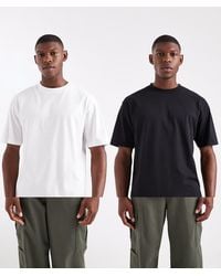 ASOS - Essentials 2 Pack Relaxed T-shirts - Lyst