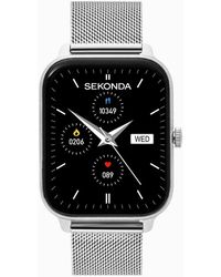 Sekonda - Motion Lux 37Mm Rectangular Smartwatch With Bracelet - Lyst