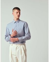 ASOS - Regular Fit Smart Poplin Shirt - Lyst