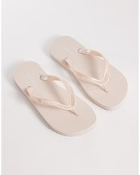 Calvin Klein - Jeans Metallic Flip Flops - Lyst