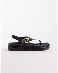 ASOS - Fern Toe Thong Sandal - Lyst
