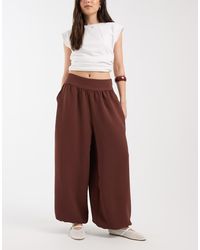ASOS - Tailored Cuffed Hem Balloon Pants - Lyst
