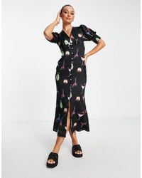Never Fully Dressed - Cocktail Lindos Midi Dress - Lyst