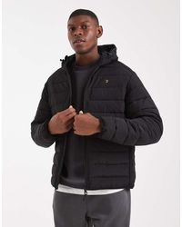 Farah - Kennedy Padded Jacket - Lyst