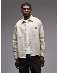 Dickies - Hickory Striped Long Sleeve Work Shirt - Lyst