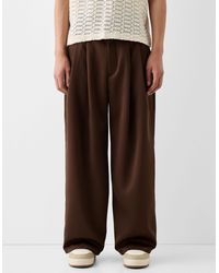 Bershka - Collection Wide Tailored Trouser - Lyst