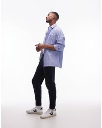 Mango - – schmal geschnittene jogginghose - Lyst