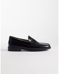 Jack & Jones - Leather Penny Loafer - Lyst